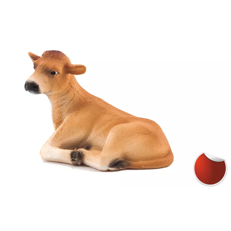 ternero acostado Jersey