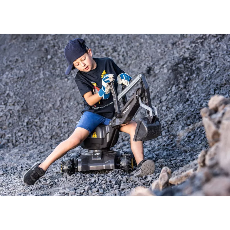 Excavadora Volvo a pedales