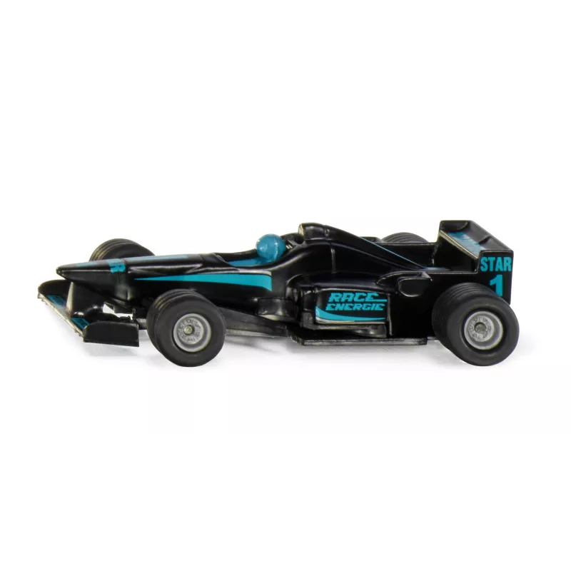 coche formula 1 rojo en Blister