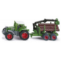 Tractor Fendt con remolque forestal - Blister