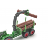 Tractor Fendt con remolque forestal - Blister