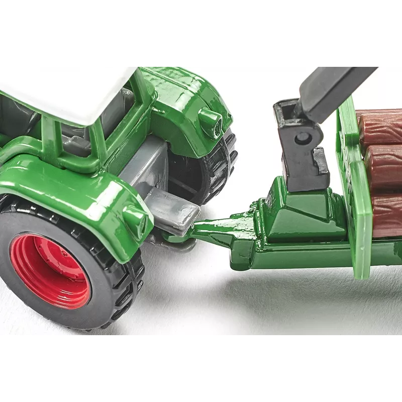 Tractor Fendt con remolque forestal - Blister