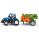 Tractor New Holland con sulfatadora Amazone - escala 1:87