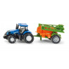 Tractor New Holland con sulfatadora Amazone - escala 1:87