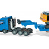 Camion con Excavadora Liebherr - escala 1:87