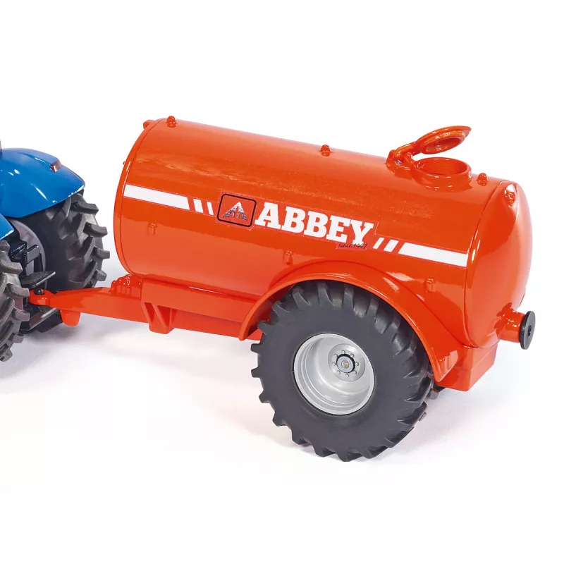 Tractor New Holland con cisterna de un solo eje de suspensión