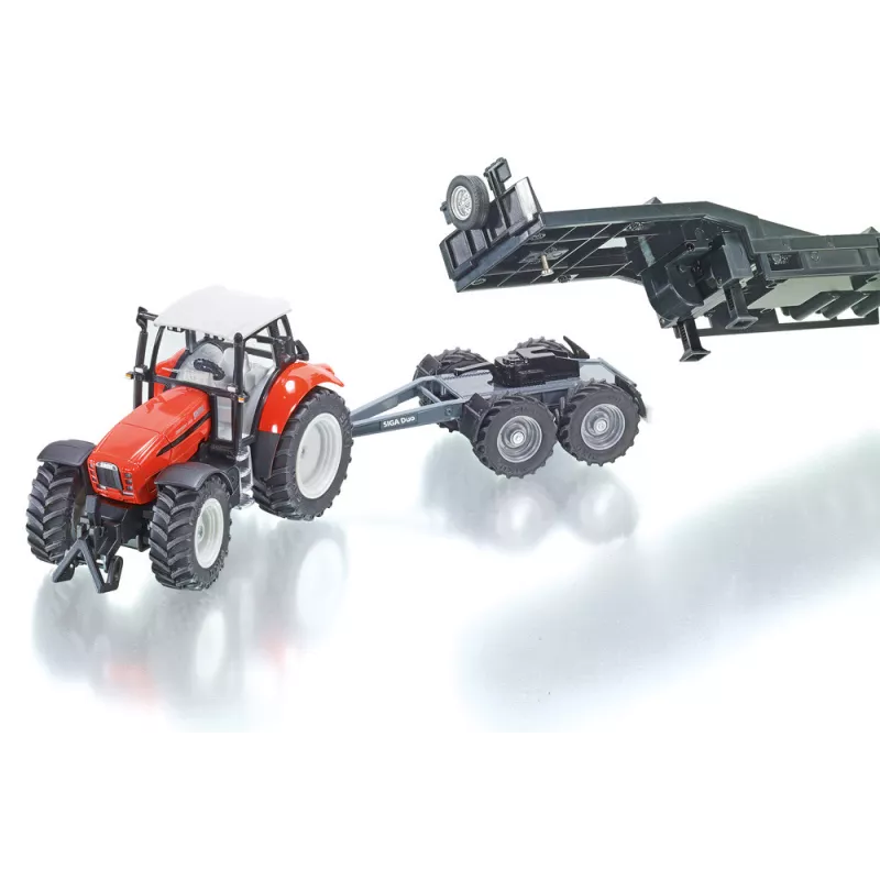 Enganche gondola Siga Duo para tractores - escala 1:32