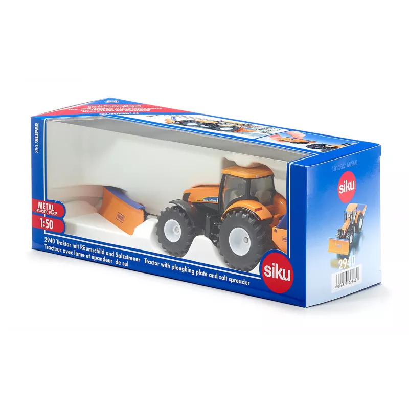 New Holland T70.70 con esparcidor de sal - escala 1:50