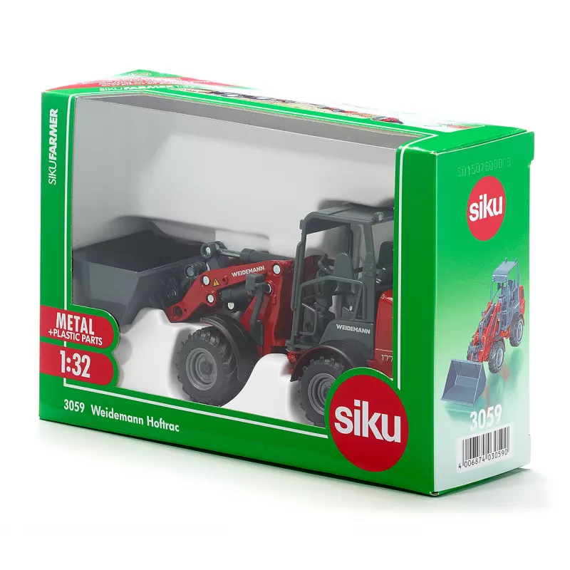 Pala articulada Weidemann Hoftrac - escala 1:32