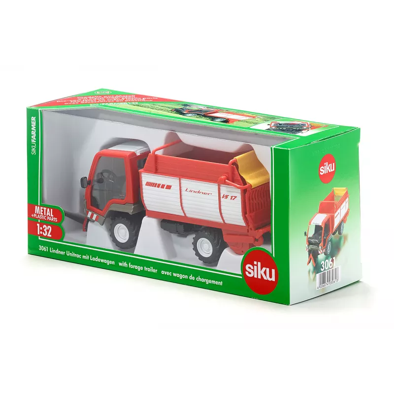 Lindner Unitrac con Remolque - escala 1:32