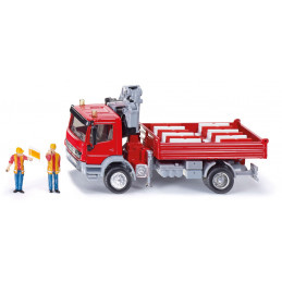Camion Mercedes Atego con grua - escala 1:50