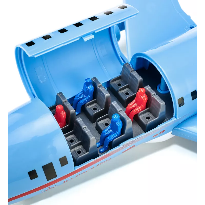 AVIÓN DE PASAJEROS CON ACCESORIOS