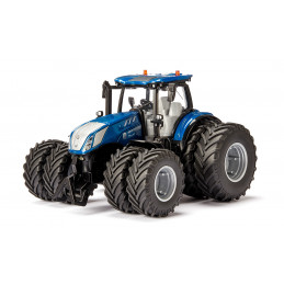 New Holland T7.315 con ruedas duales y bluetooth