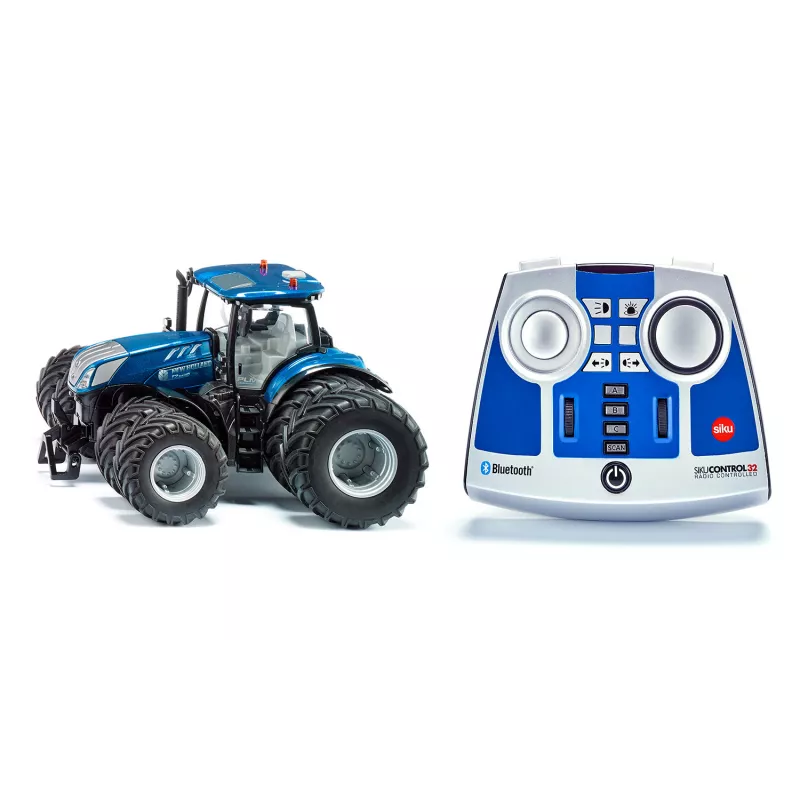 NEW HOLLAND T7.315 CON NEUMÁTICOS DOBLES, BLUETOOTH y REMOTO
