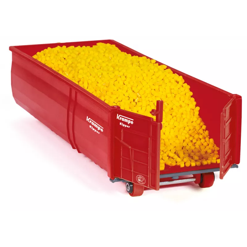 3 ejes chasis porta contenedores de gancho con volcado