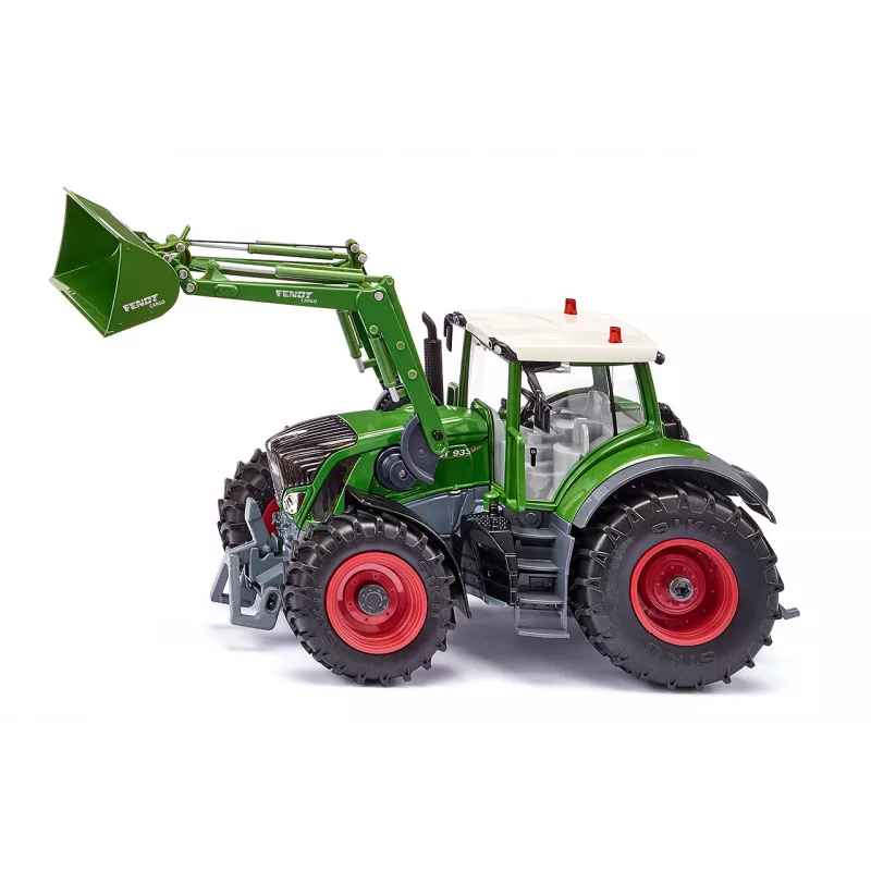 Fendt 933 Vario con cargador frontal y aplicación Bluetooth