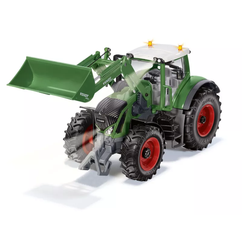 Fendt 933 Vario con cargador frontal y aplicación Bluetooth