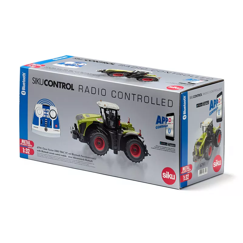 CLAAS XERION 5000 TRAC VC CON MÓDULO DE CONTROL REMOTO BLUETOOTH Y CONTROL