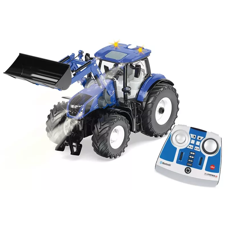 NEW HOLLAND T7.315 CON CARGADOR FRONTAL, CONTROL POR APLICACIÓN Y MÓDULO DE CONTROL REMOTO BLUETOOTH