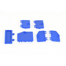 Tapas de servicio azul RAM Service Truck