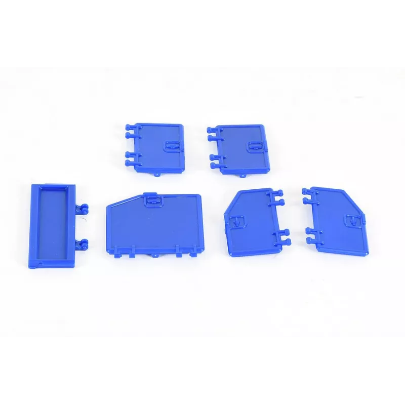 Tapas de servicio azul RAM Service Truck