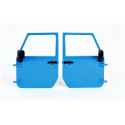 Puertas conductor y pasajero Jeep Wrangler Rubicon azul