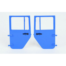 Puertas traseras izquierda y derecha Jeep Wrangler Rubicon azul
