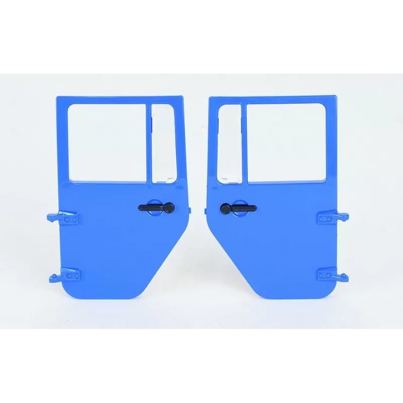 Puertas traseras izquierda y derecha Jeep Wrangler Rubicon azul