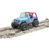 Jeep Cross Country Racer azul con piloto
