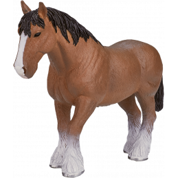 Clydesdale Marrón percheron