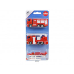 Conjunto de camión de bomberos