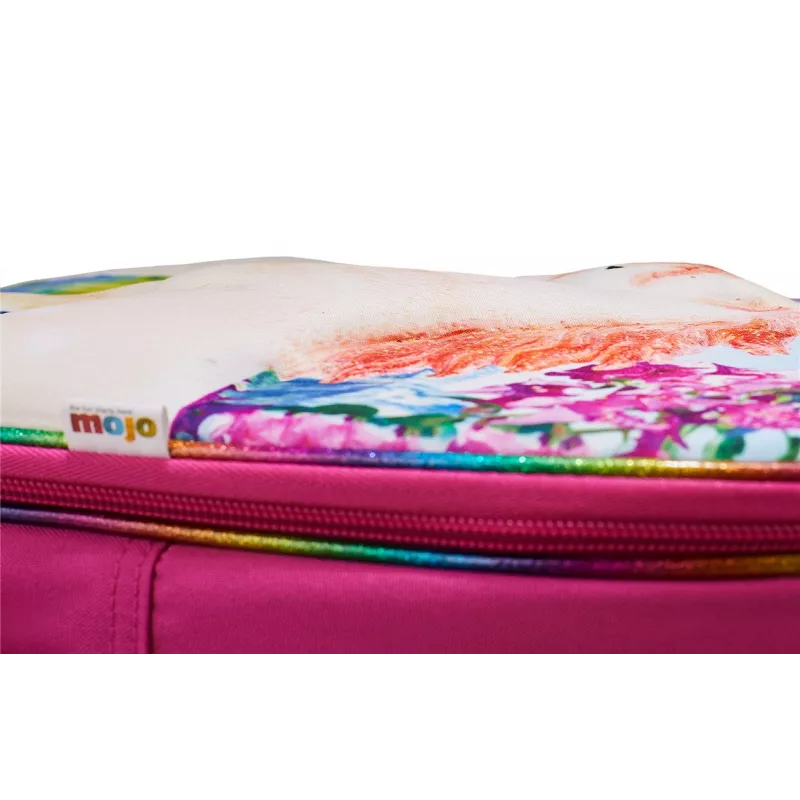 Mochila Unicornios 3D con 2 figuras y folleto de coleccionista (Unicornio y Unicornio Baby)