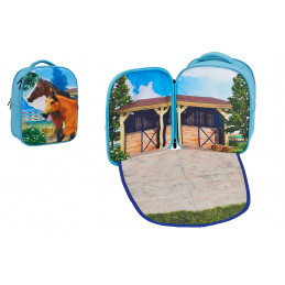 Mochila 3D Escenario Caballos