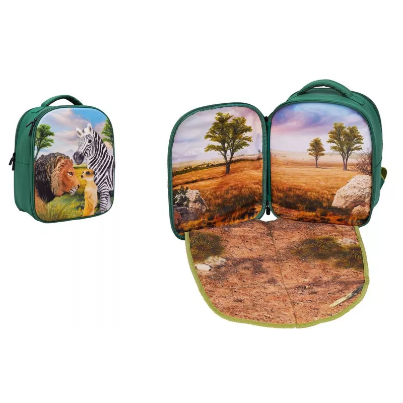 Mochila 3D Escenario Selva