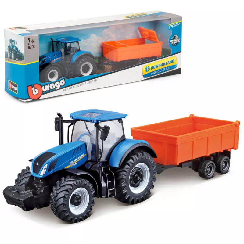 Holland T7.315 HD con remolque basculante