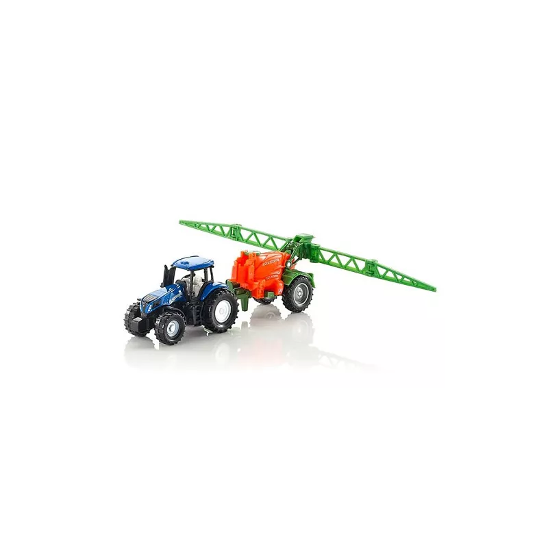 Tractor New Holland con sulfatadora Amazone - escala 1:87