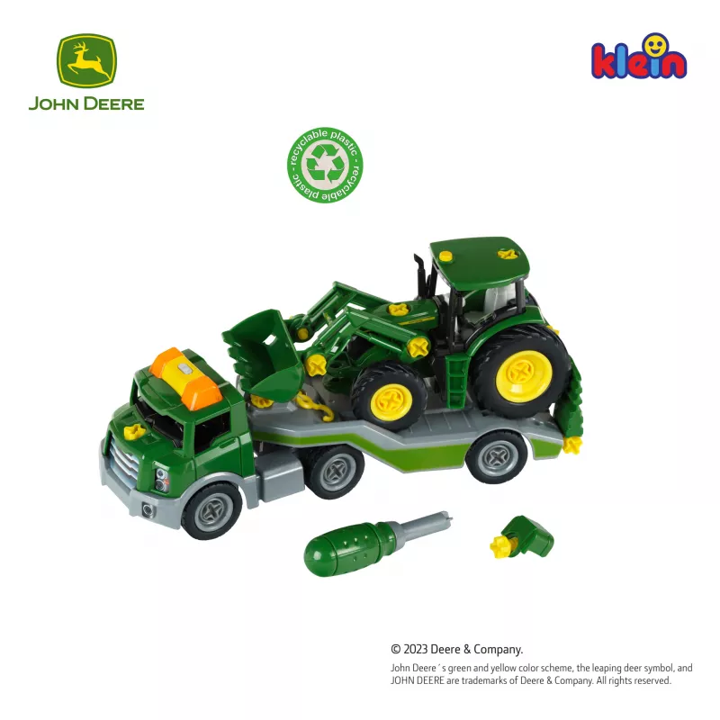 John Deere – Tractor con transportador