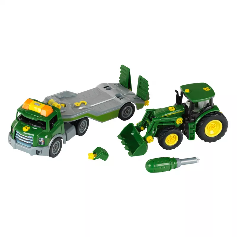 John Deere – Tractor con transportador