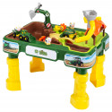 John Deere – Mesa de juego con arena y agua 2 en 1 «Granja»