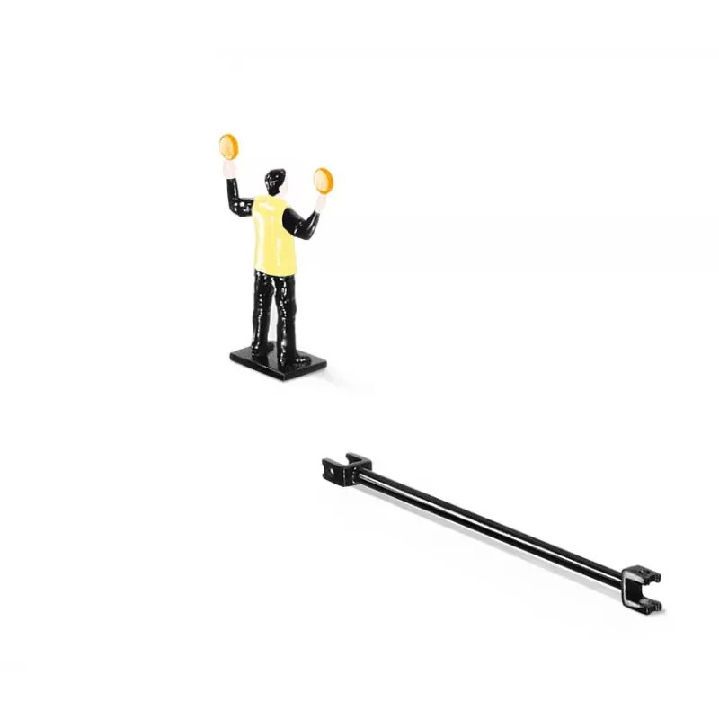 Avión de carga DHL con accesorios