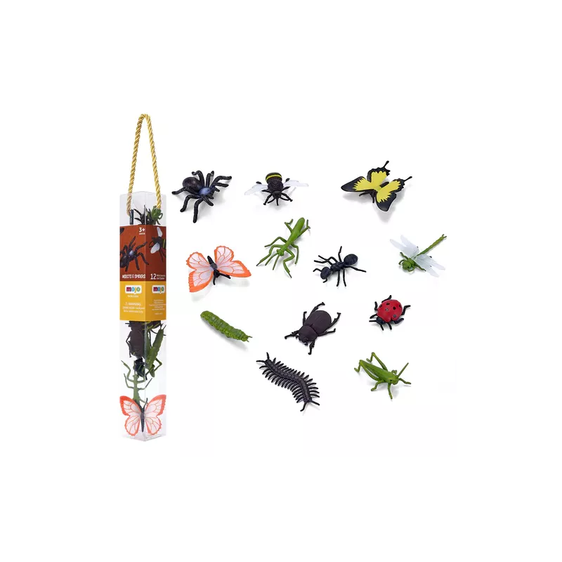Set de juego Mini Worlds de insectos y arañas