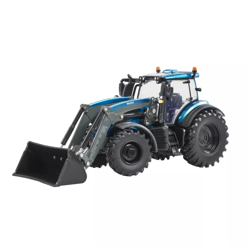 Tractor Valtra T234 con cargador frontal - Turquesa
