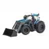 Tractor Valtra T234 con cargador frontal - Turquesa