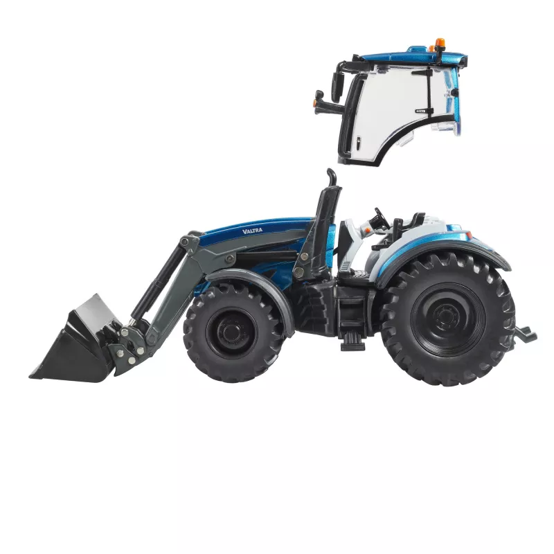 Tractor Valtra T234 con cargador frontal - Turquesa