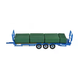 plataforma baja Kane con 7 pacas cuadradas