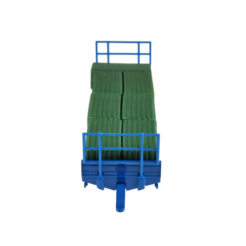 plataforma baja Kane con 7 pacas cuadradas