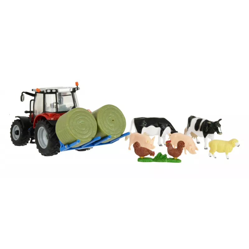 Massey Ferguson 5612 - Juego de animales