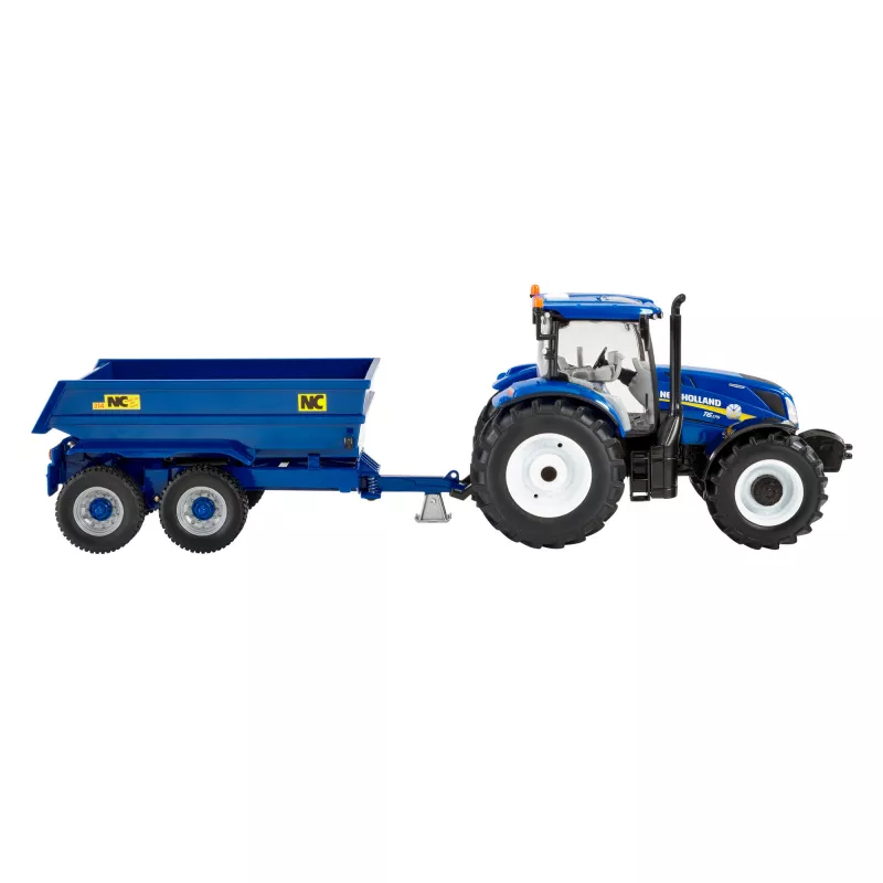 New Holland T6 con remolque NC