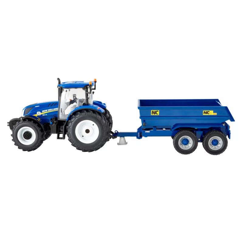 New Holland T6 con remolque NC