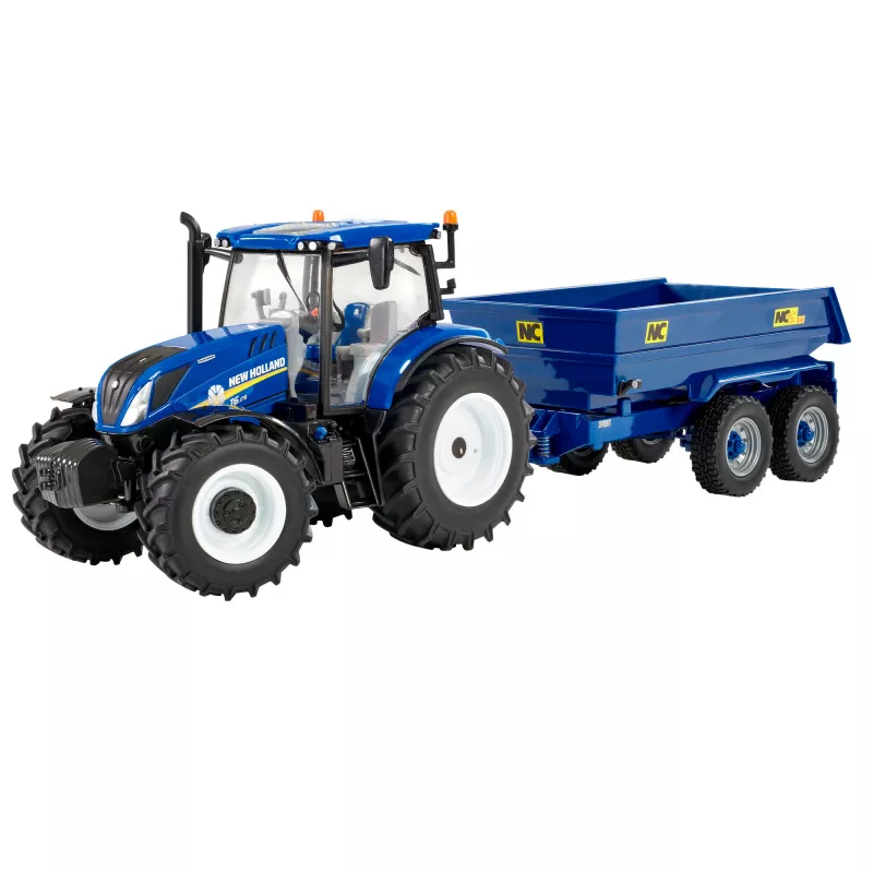 New Holland T6 con remolque NC